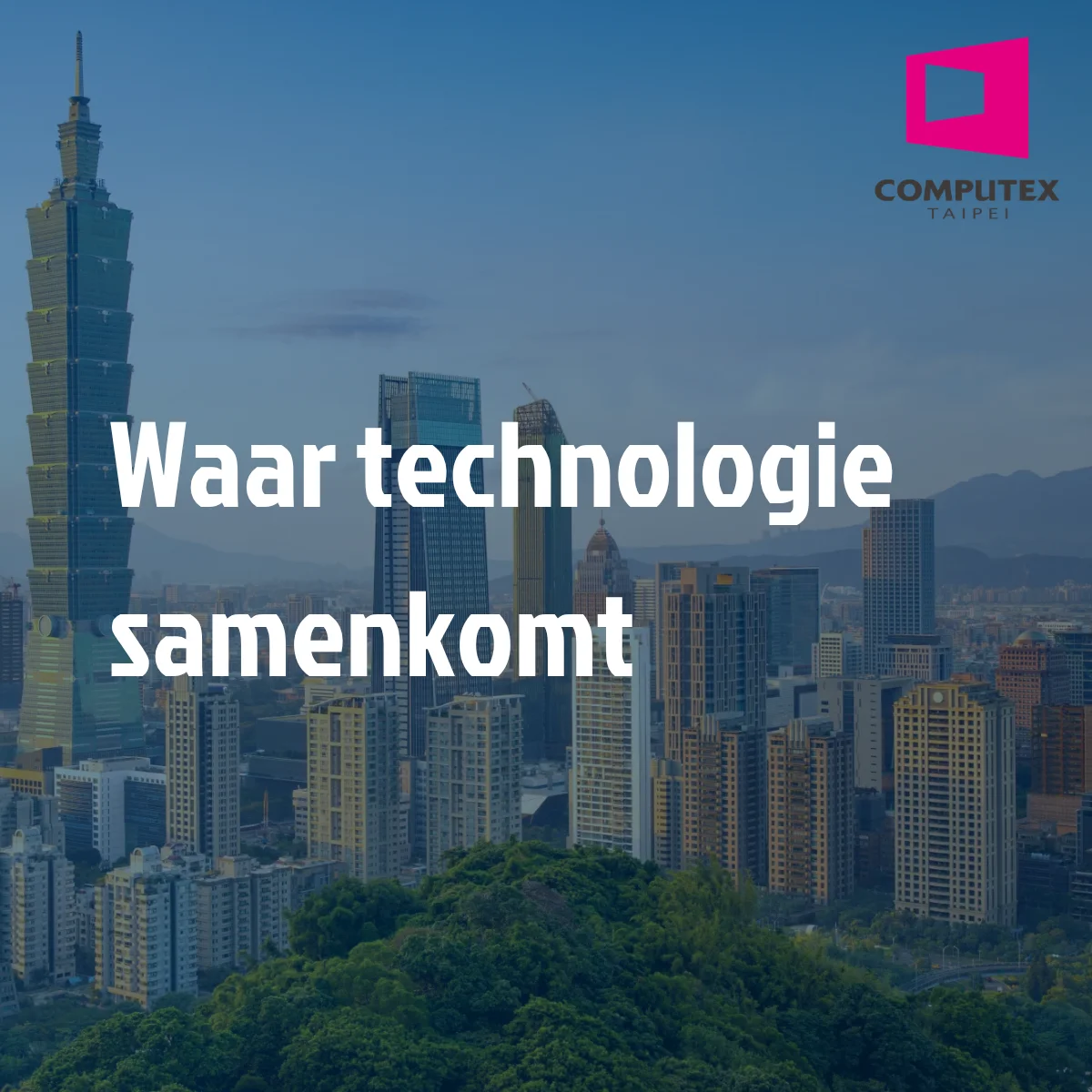 Tible op Computex Taipei: technologie die vóór mensen werkt