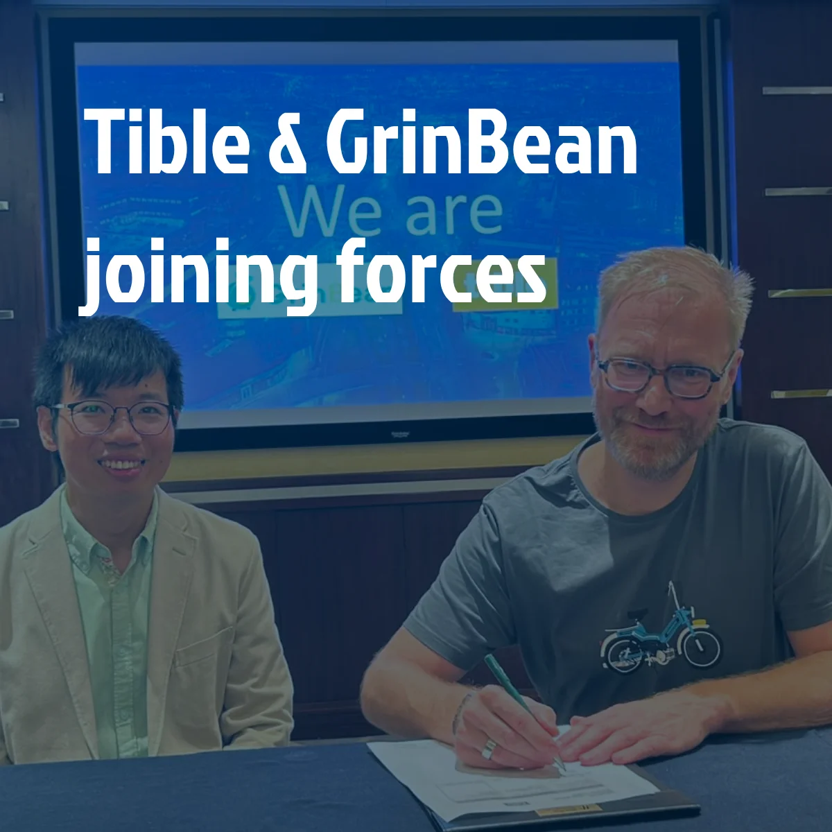 A Special Step in Hong Kong: Tible and GrinBean Join Forces