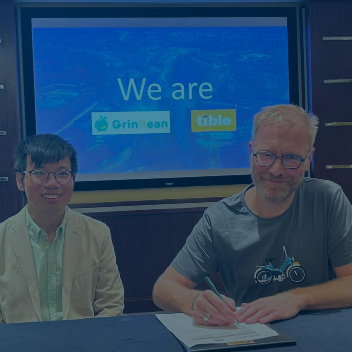 ก้าวสำคัญที่ฮ่องกง: Tible และ GrinBean ผนึกกำลังร่วมกัน