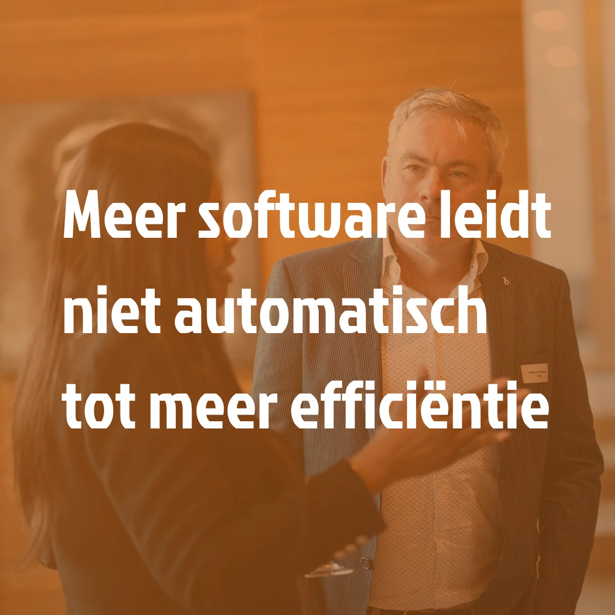 Meerdere systemen zijn onvermijdelijk. Slechte samenwerking niet.