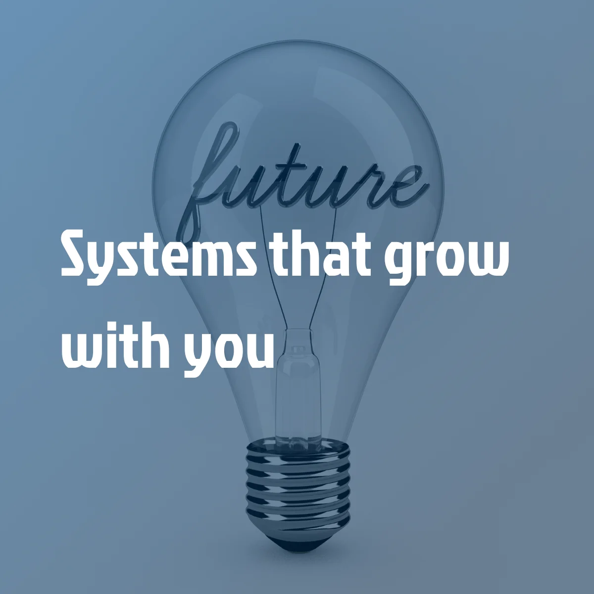 Tible builds systems that evolve with your organization